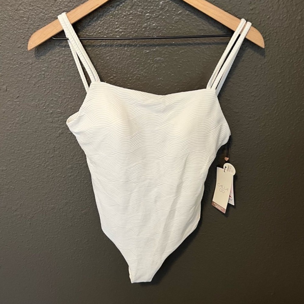 CALIA Women's Strappy Back One Piece Swimsuit 10 - Picture 6 of 13